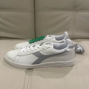 Diadora gray and white sneakers. New in box size 13.5